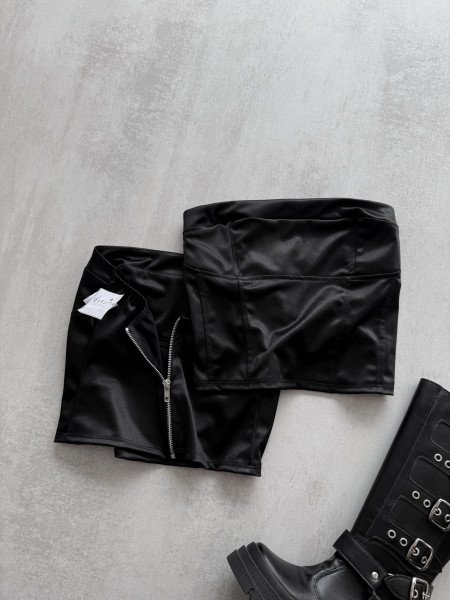 CORSET SATEN STRAPLESS