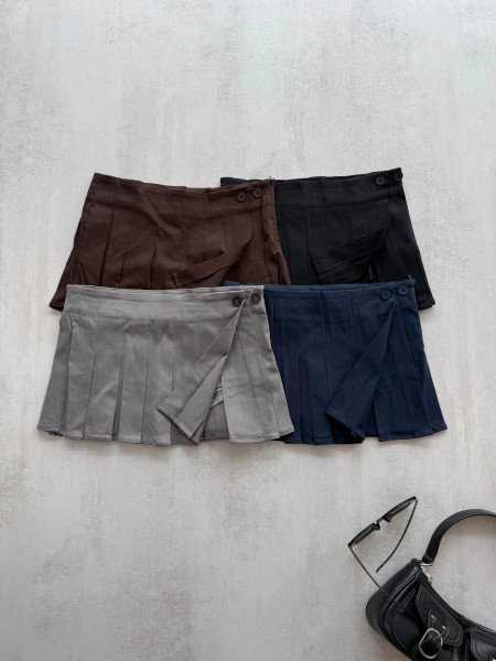 FALDA ROULETTE TABLEADA (SKORT)