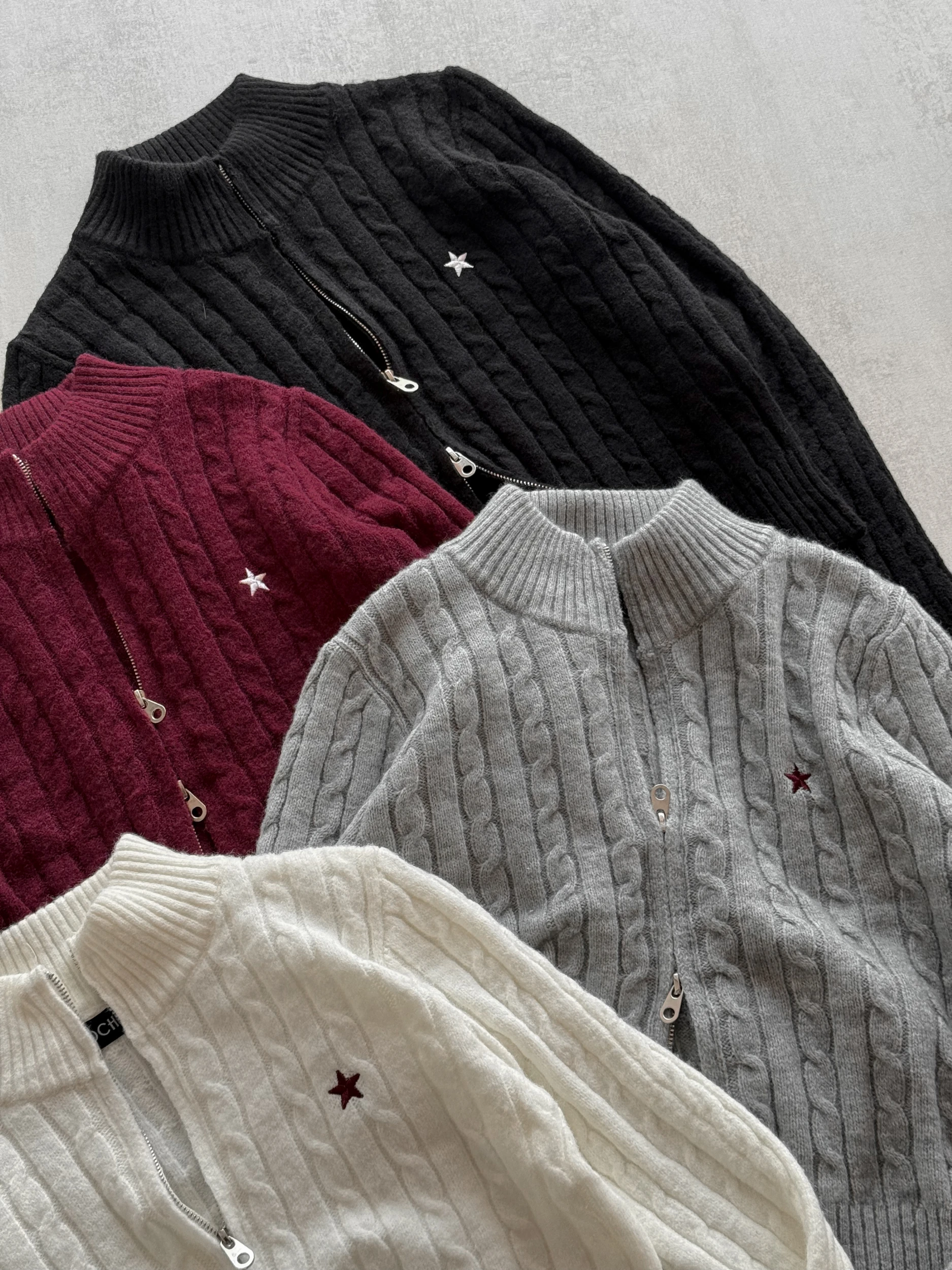 CARDIGAN CIERRE ESTRELLA