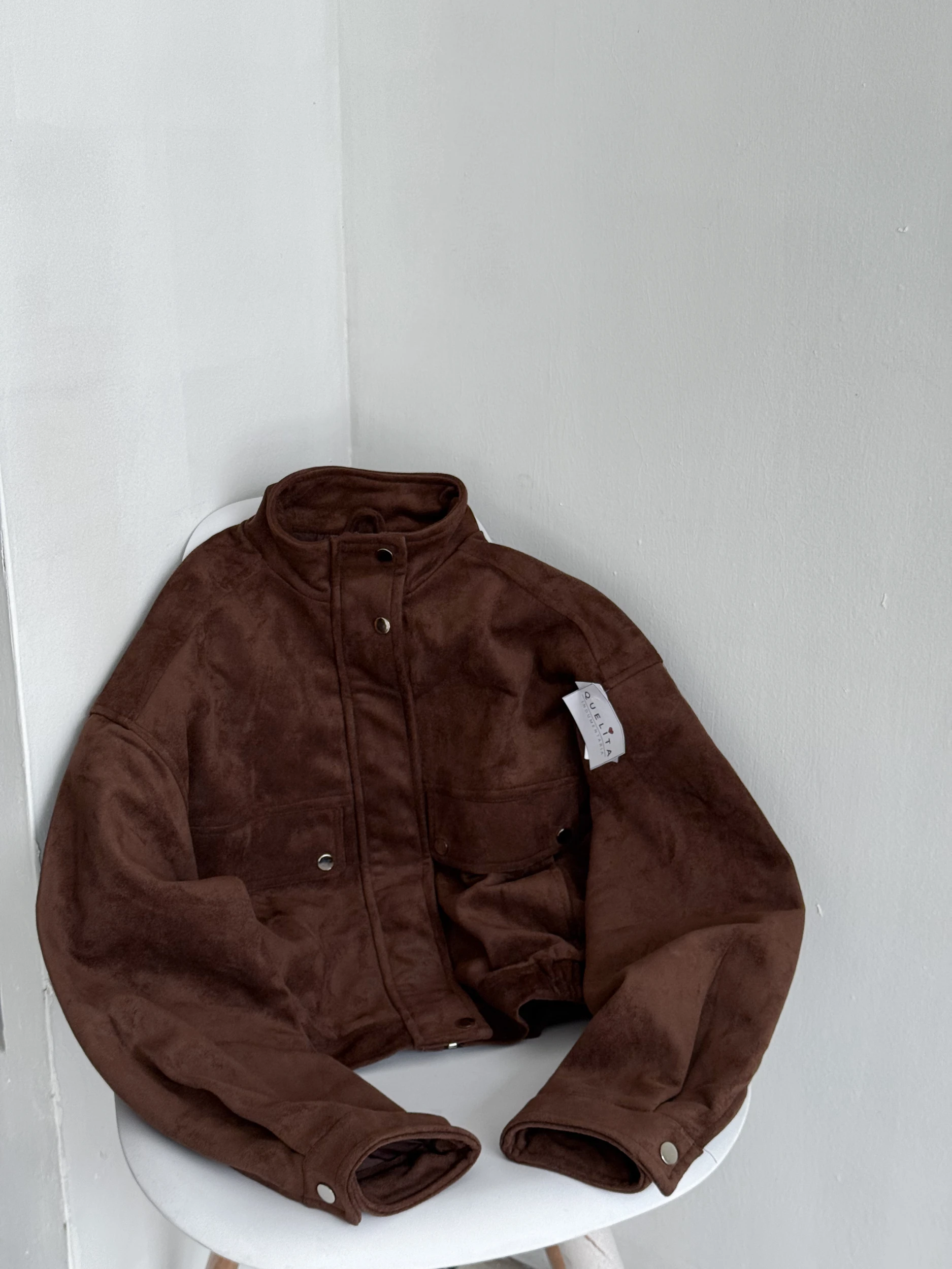 BOMBER SUEDE