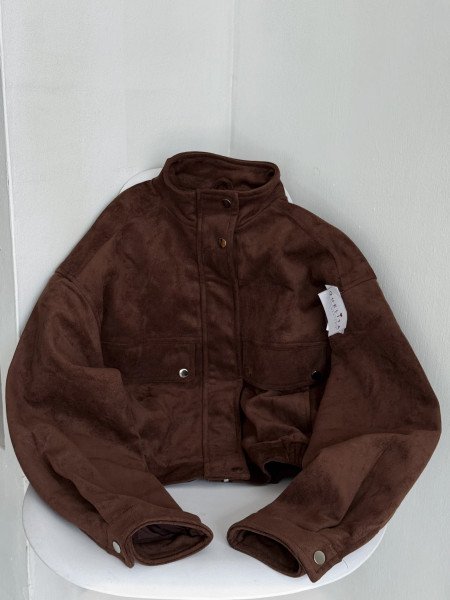 BOMBER SUEDE