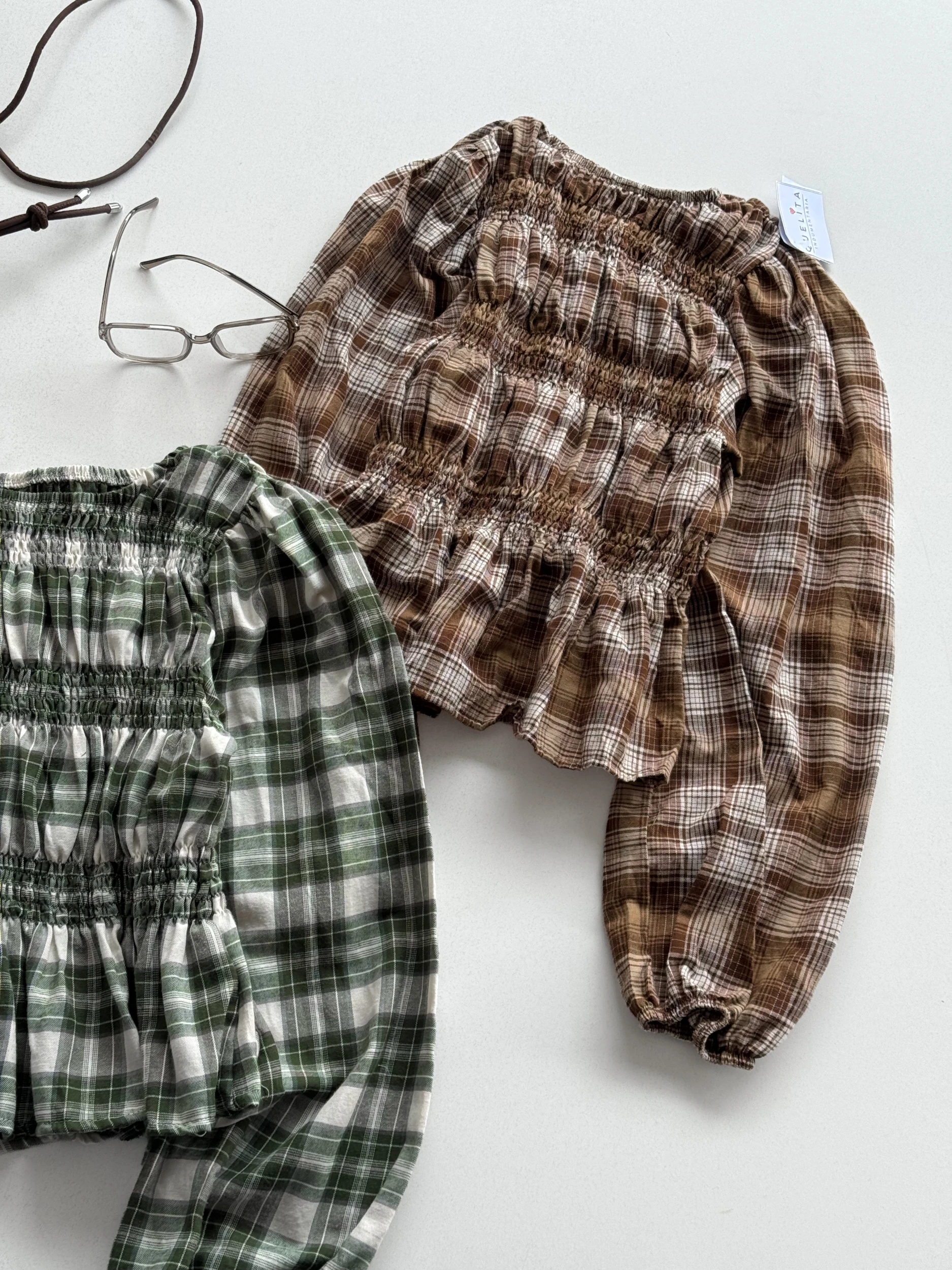 BLUSA PHILIPPA CUADROS