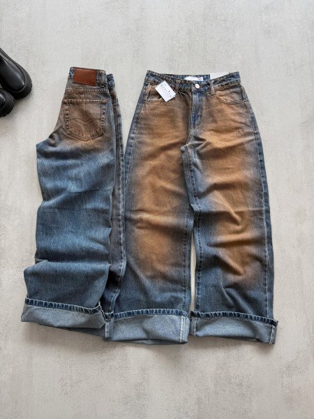 WIDE MILAN MID WAIST DESERT