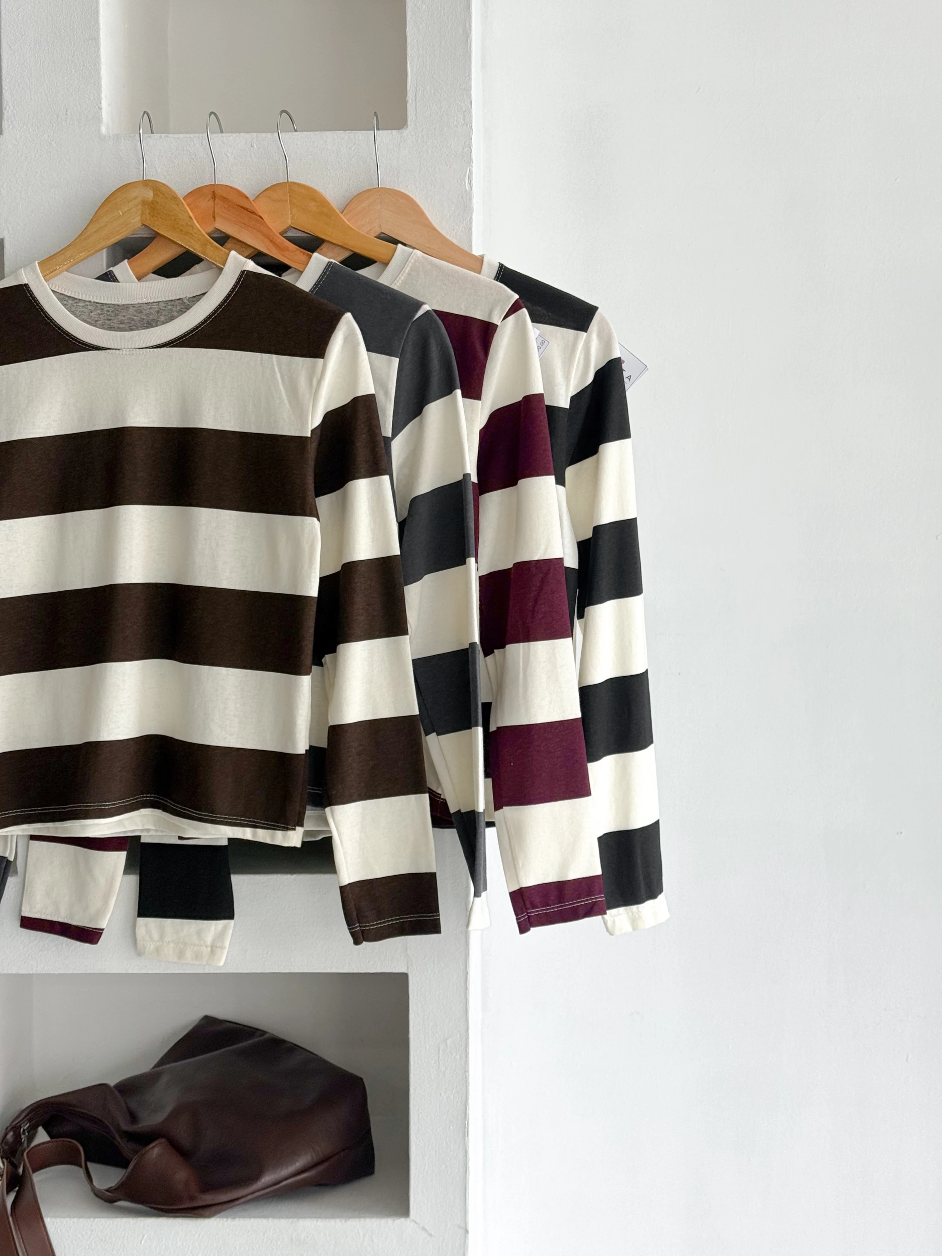 CAMISETA BASICA JERSEY RAYADO