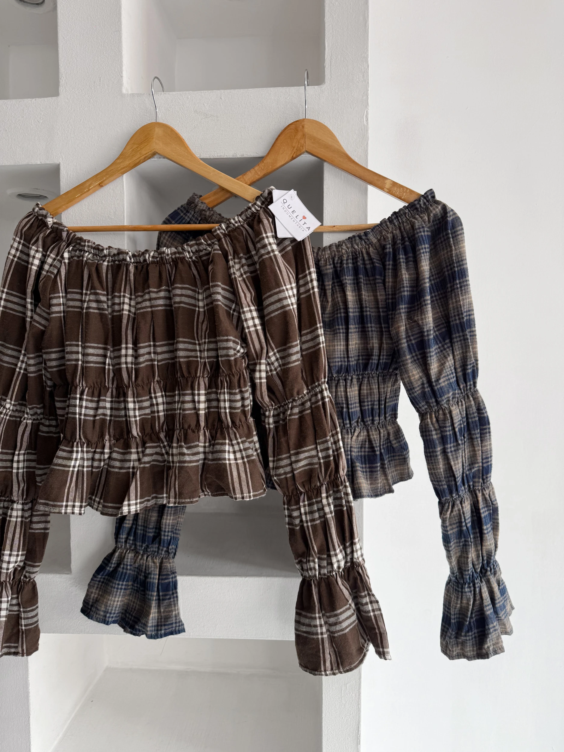 BLUSA ARAMINTA VIYELA CUADROS