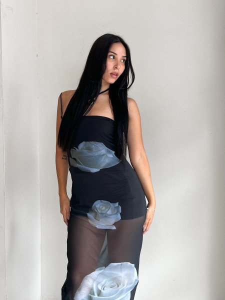 VESTIDO ROSE