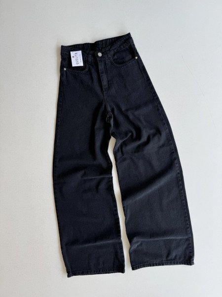 wide leg tiro alto