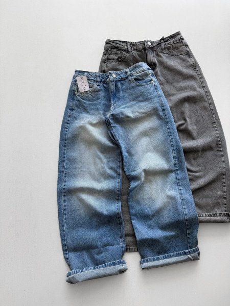 WIDE LEG BRONX LOW GREY