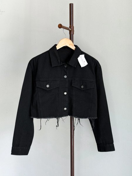 CAMPERA BOX NEGRO