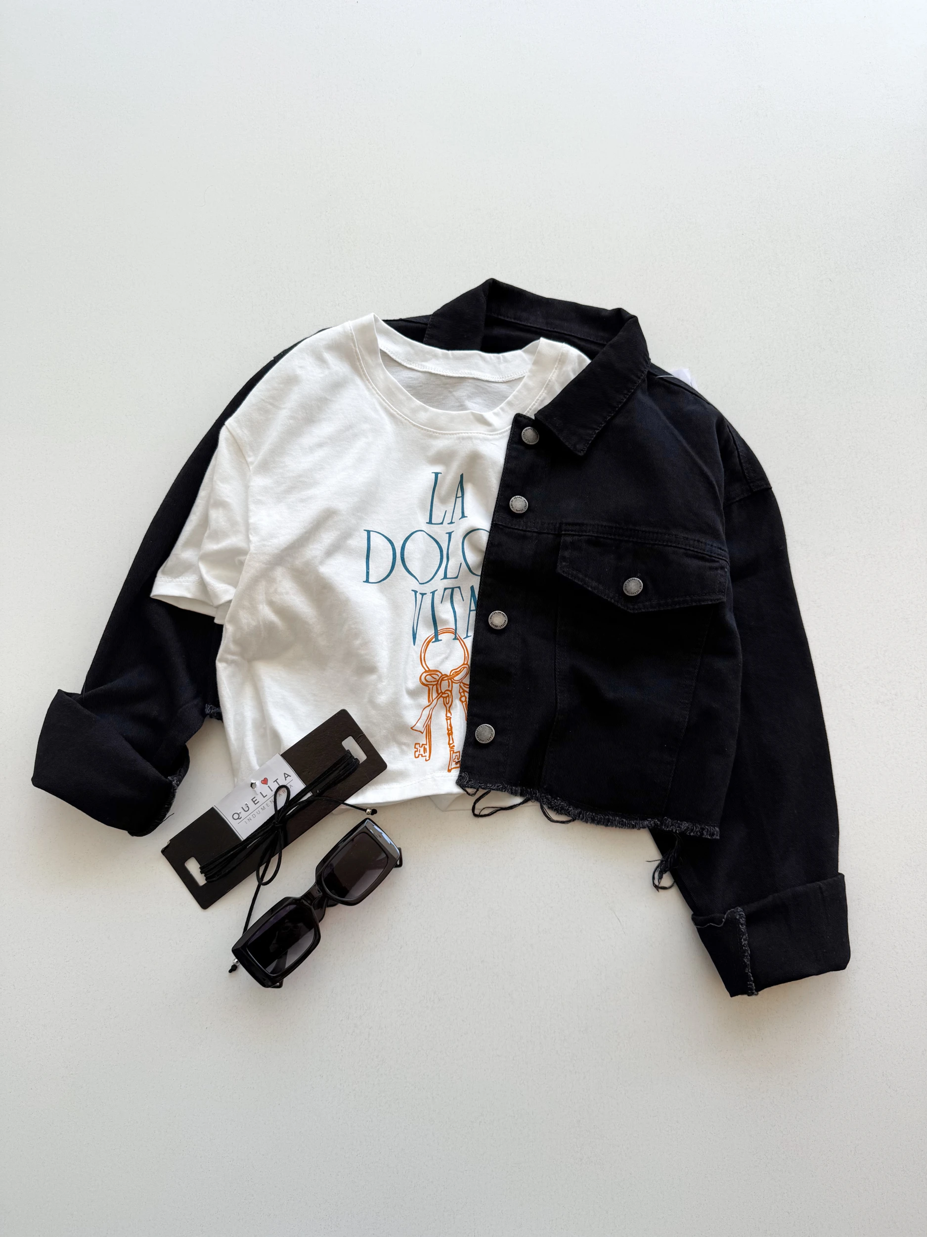 REMERA CROP DOLCE