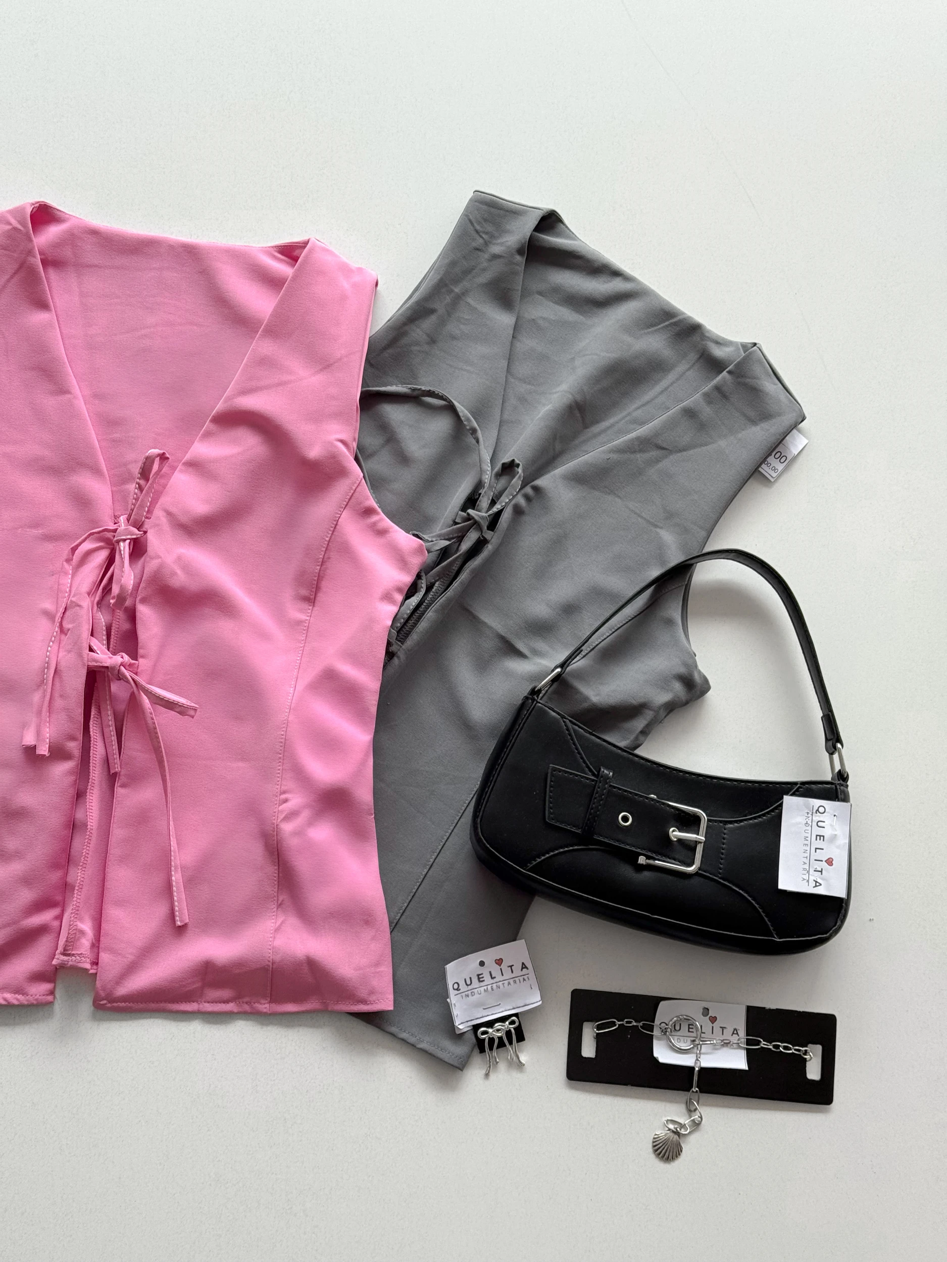 CHALECO SASTRERO CON TIRAS