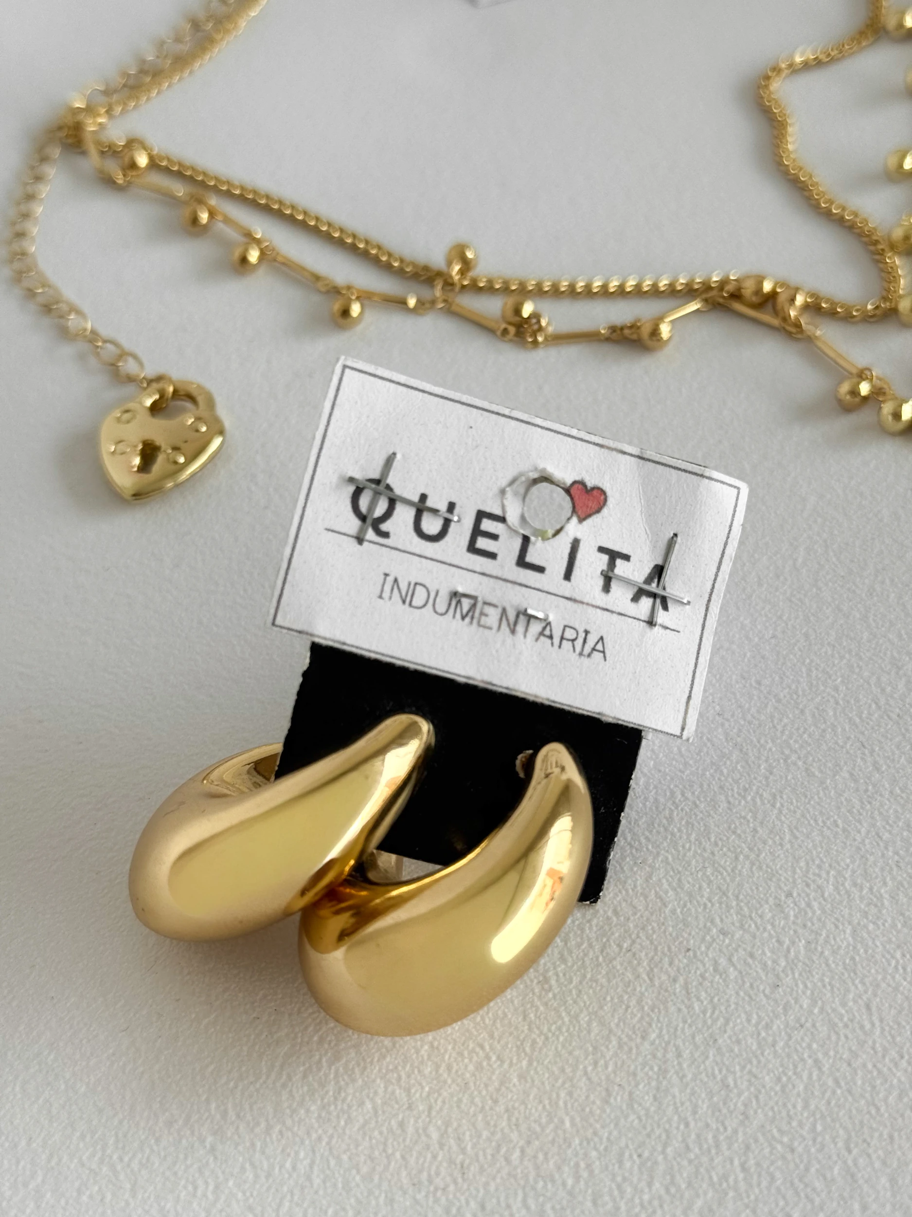 AROS DORADOS GRANDES